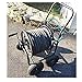 Heavy Duty Garden Hose 200 ft Metal Reel Cart 4 Wheels Resistant Steel Storage Water Rolling Caddy Basket Mobile & ebook