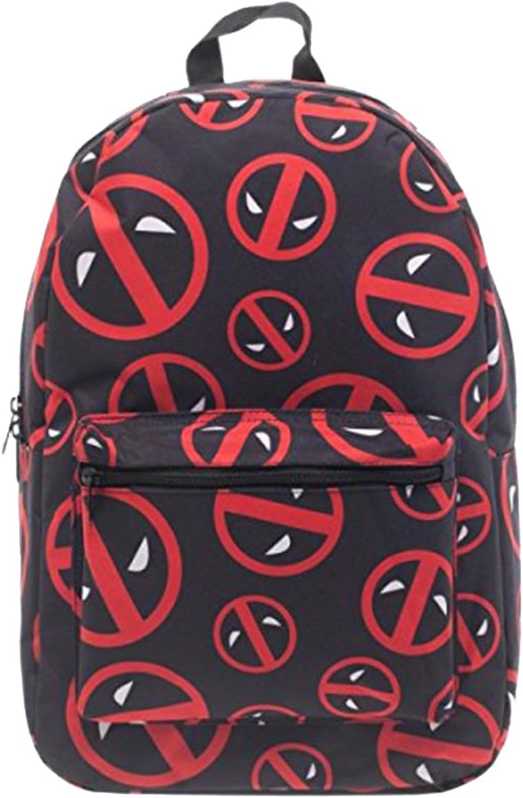 Marvel Deadpool Logo All Over Print Backpack