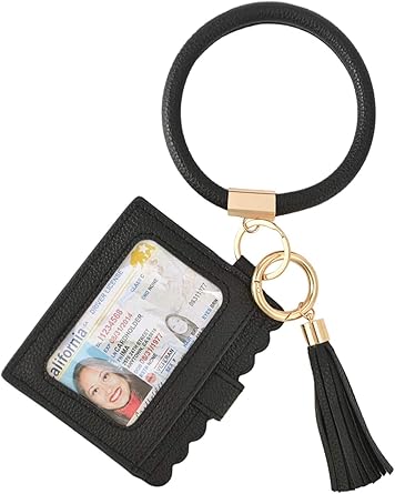 Large Circle Bangle Keychain Wallet 