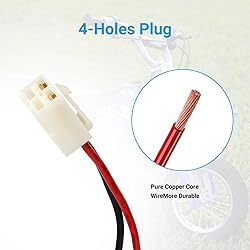 EOPOAYI Wiring Harness 4 Pin 2 Wire & Charger Port