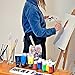 Acrylic Paint Set By Color Technik, Professional Artist Quality, Palette Included, 24 Aluminium Tubes, Best Colors For Painting Canvas, Wood, Clay, Fabric, Nail Art and Ceramic, Rich Pigments, Gift Me