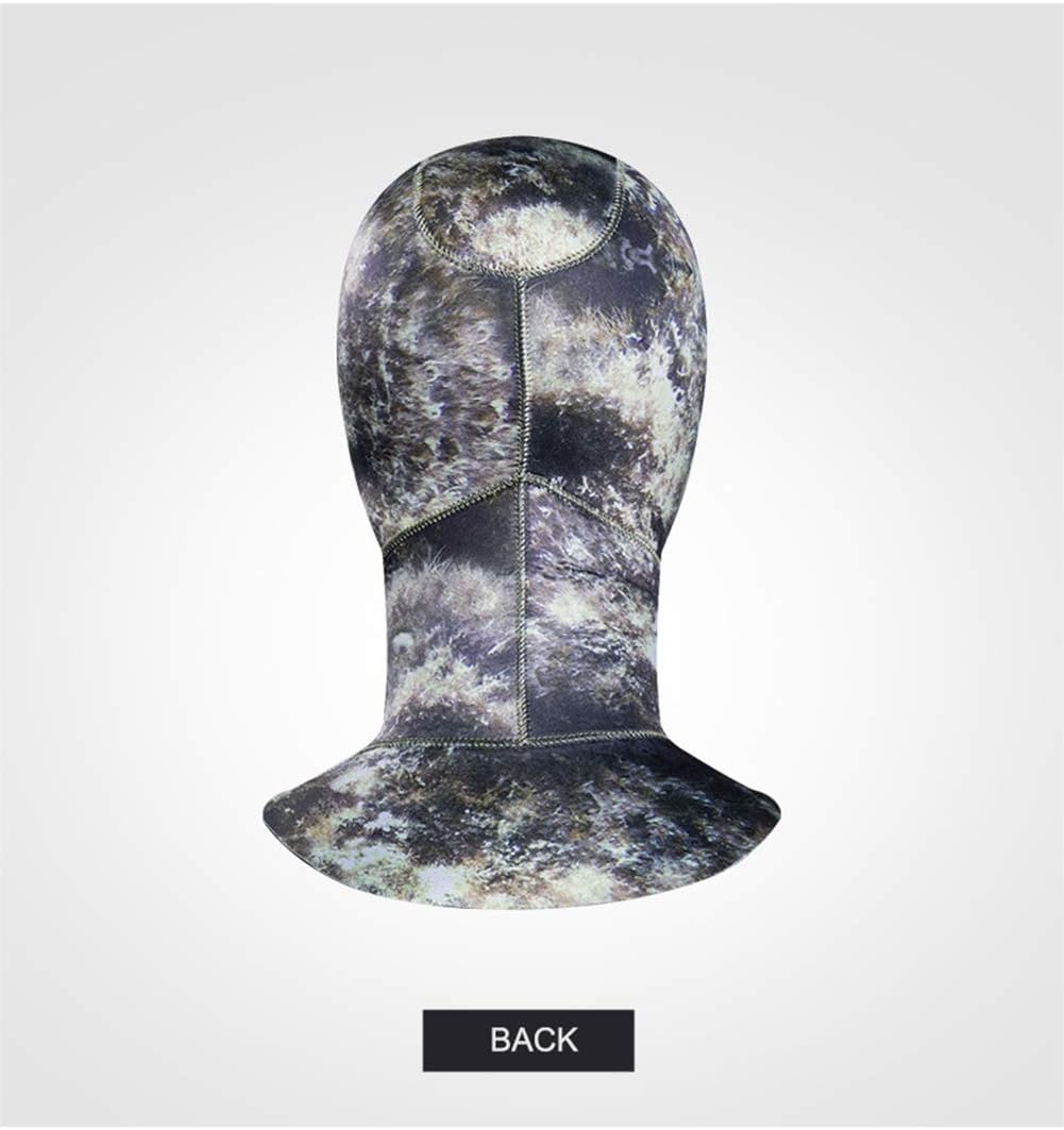 DiNeop Neoprene Scuba Diving Hood 3MM Wetsuit Diving Cap for Men Women, Bib Dive Hood Warm Durable Stretchable for Snorkeling Surfing Kayaking Swimming Sailing Canoeing Water Sports : Sports & Outdoors