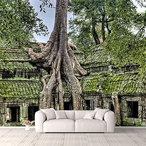 Wall Murals for Bedroom Fantasy View Mystery Collage Removable Wallpaper Peel and Stick Wall Stickers - 66x96 inches
