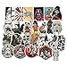 Stickers 25 Pcs Cartoon Stickers PVC Waterproof Sunlight-Proof DIY Ideals for Cars Motorbikes Skateboard Spinner Luggages Laptops Stickers