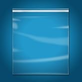 iMailer - 1000 Pack - 12" x 18" Clear Cellophane Bags Self Seal- Cello Large Resealable Plastic Poly Bags for Clothing, T-Shirts, Pants