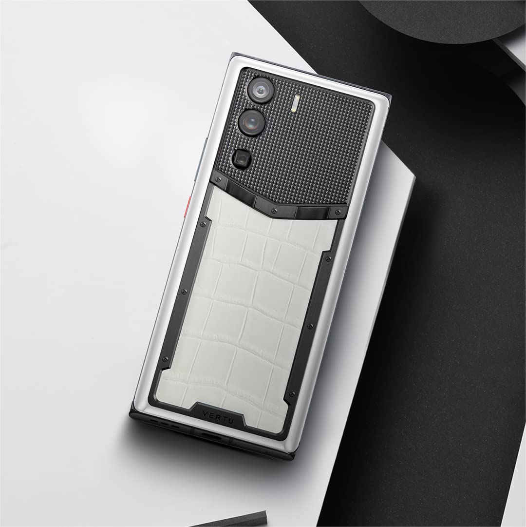METAVERTU Alligator Leather 5G Phone, Unlocked Secure Encrypted Smartphone with Vshot NFT 64MP Camera Dual Luxury os & Web3.0 os Up to 18G RAM + 1TB ROM + 9T IPFS Storage