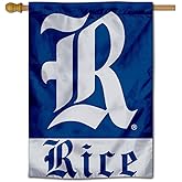 Rice Owls R University College House Flag
