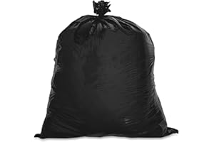 Genuine Joe GJO02148 2-Ply Low Density Can Liner, 16 Gallon Capacity, 0.60 mil Thickness, Brown/Black (Case of 500)