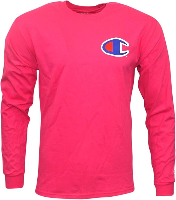 mens pink champion shirt