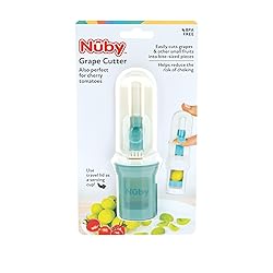 Nuby Grape Cutter Tool – Safe Grape Slicer for