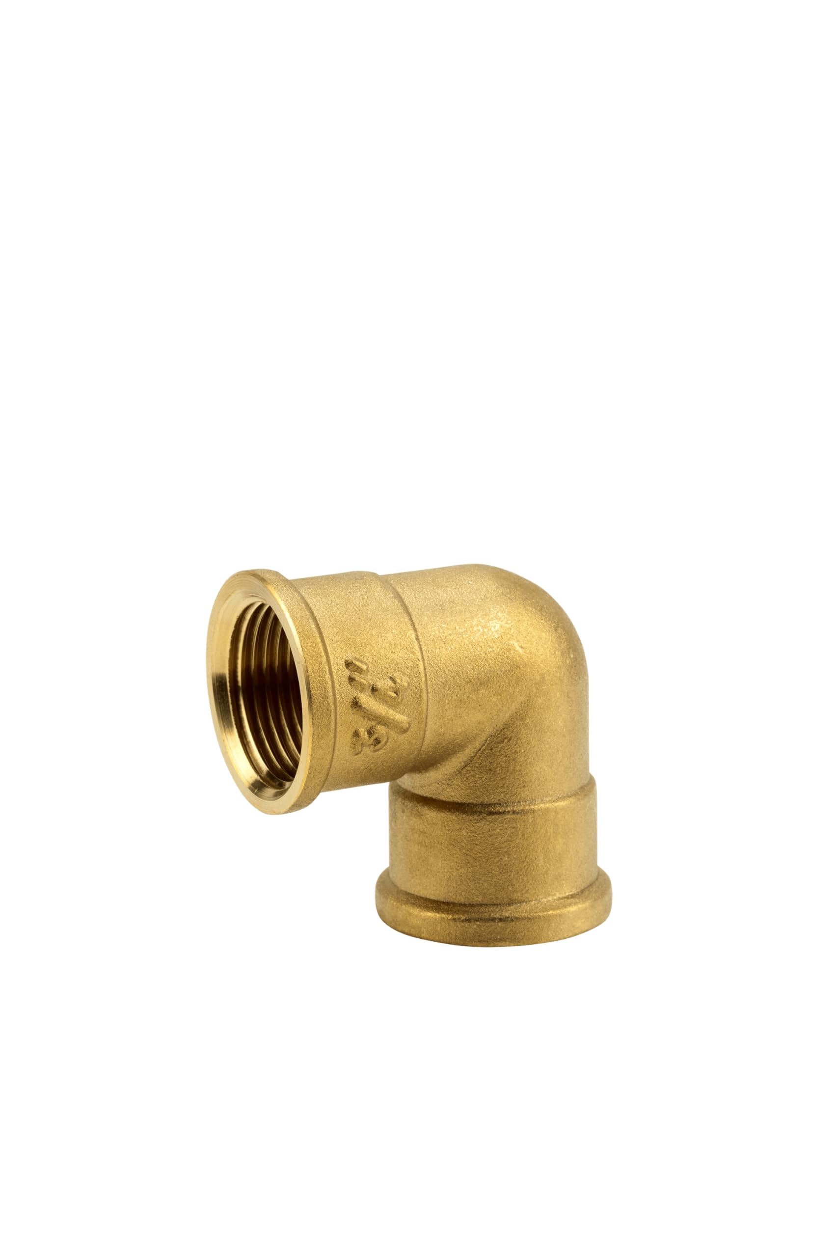 GARDENA Brass angle with internal Thread: Elbow with 26.5 mm (3/4 ") - Thread, For changing The direction Of tubes or Hoses (7280-20)