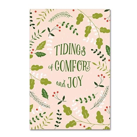 Tidings Of Comfort And Joy By Jyotsna Warikoo 16x24 Inch Canvas