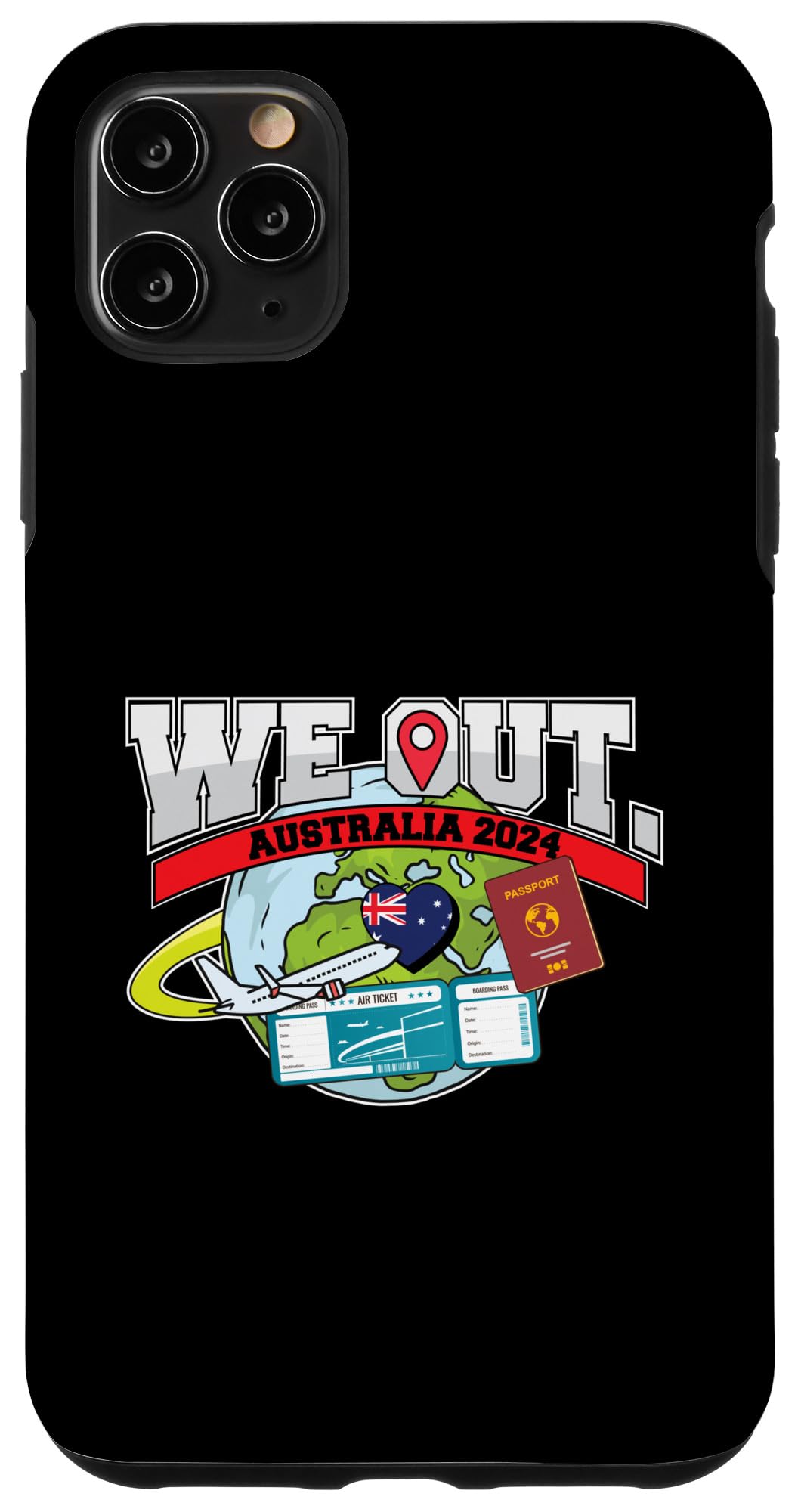 iPhone 11 Pro Max We Out Trip To Australia Travel Matching Family Vacation Case