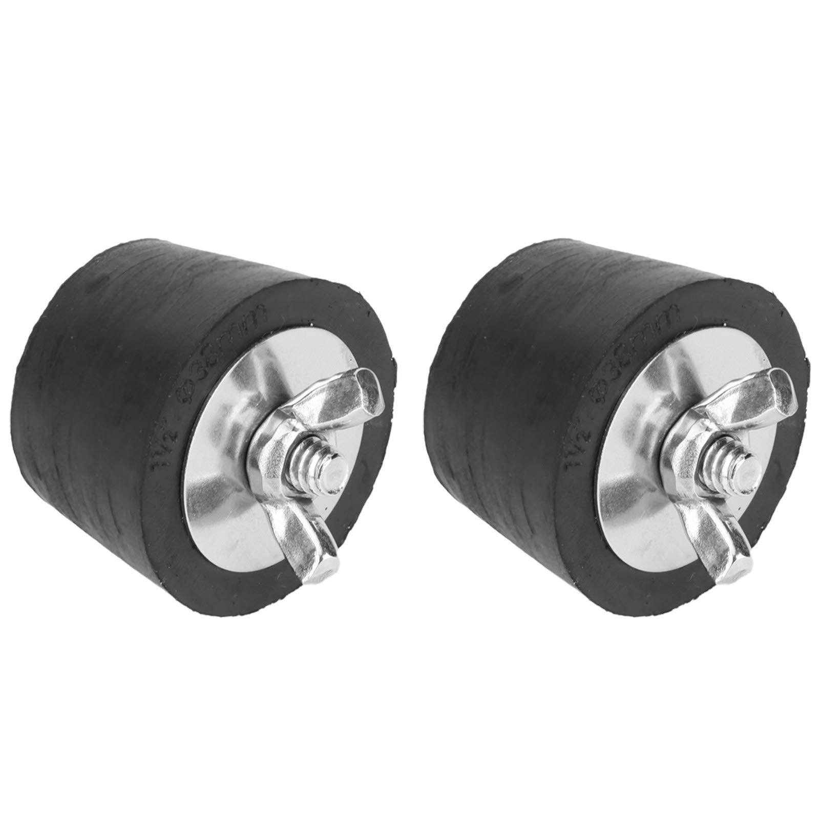 2 Pcs Pool Winterizing Plugs,38mm Winter Rubber Plug Pool Winter Plug Winterizing Expansion Plug with Stainless Steel Bolts to Prevent Frost Damage to Swimming Pool Drain Pipelines