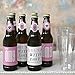 Big Dot of Happiness Omg, You're Getting Married - Engagement Party Decorations for Women - 6 Beer Bottle Label Stickers and 1 Carrier