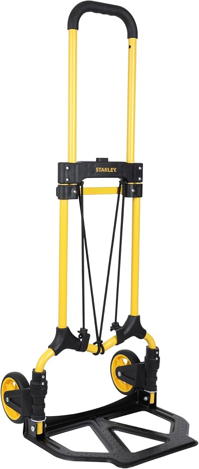Stanley Folding Hand Truck SXWTD FT580 Yellow 70 kg Capacity