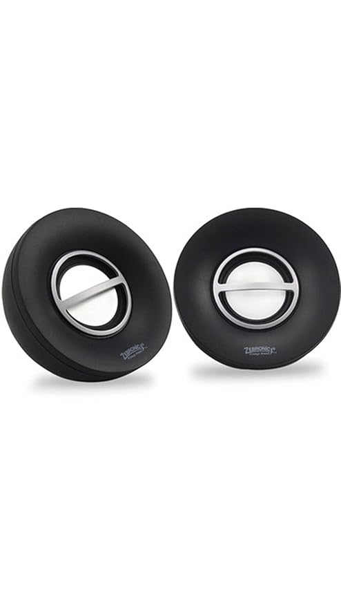 zebronics 2.0 multimedia speakers shell