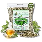 Neem (Hoja) Leaf Herbal Tea – 4 oz (113 g) – Wild Harvested & Shade-Dried Loose Leaf – 100% Natural, Vegan, Non-GMO, Caffeine-Free – Dried Neem Leaves for Tea & Cooking – by BexpertsUSA