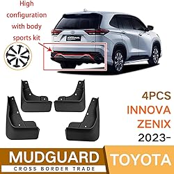 YLOXFW Car Mudguard Mud Flaps for T-oy-OTA Innova
