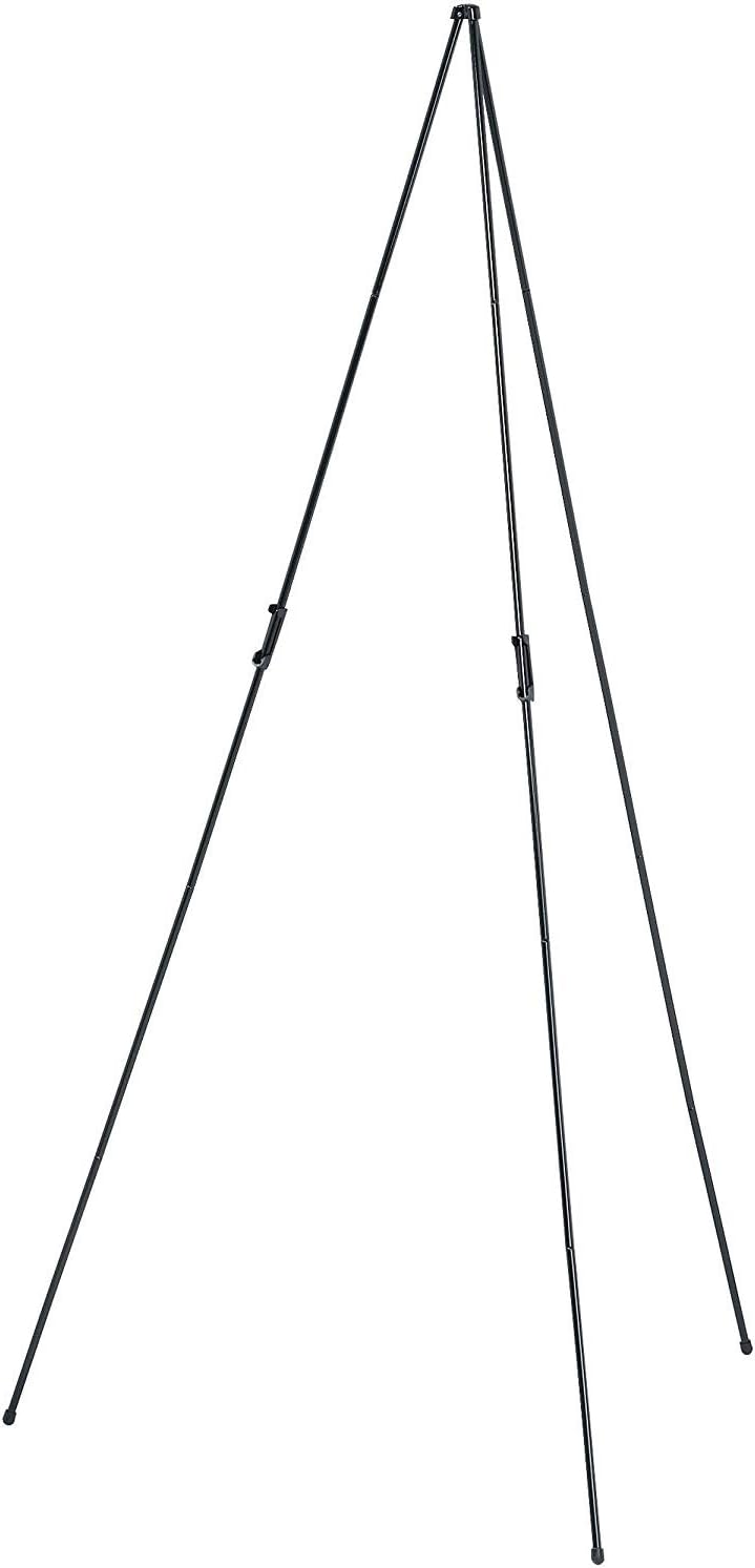 Quartet Easel Stand, Collapsible, Portable Display Stand for Home School Supplies, Home Office Supply Tripod for Posters, Paintings, Art or White Boards, Base 63" Max. Height, Supports 5 lbs. (29E) : Easel Stands : Office Products