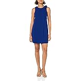 DKNY womens Sleeveless Shoulder Bow Dress