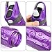 mountop Sports Water Bottle with Straw for Women, Non-Toxic BPA Free & Eco-Friendly Button Start Direct-Drinking Bottle Perfect for Gym, Yoga, Running, Outdoors, Hiking and Camping 700ml / 24oz