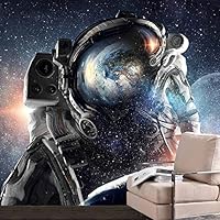 Wall Mural The Beautiful Space World Removable Self-Adhesive Wallpaper Wall Decoration for Bedroom Living Room - 66x96 inches