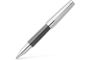 Faber-Castell e-motion Rollerball Pen - Parquet Black