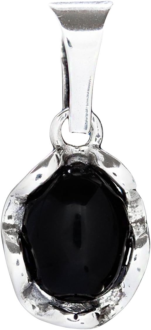 Abasch Muck Onyx Sterling Silver Pendant