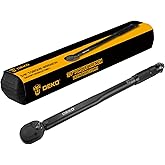 DEKOPRO 3/8 Inch Drive Dual-Direction Torque Wrench, 10-80 Ft-Lb & 13.6-108.5 Nm Range, ±4% Precision, 24-Tooth Chrome Vanadi