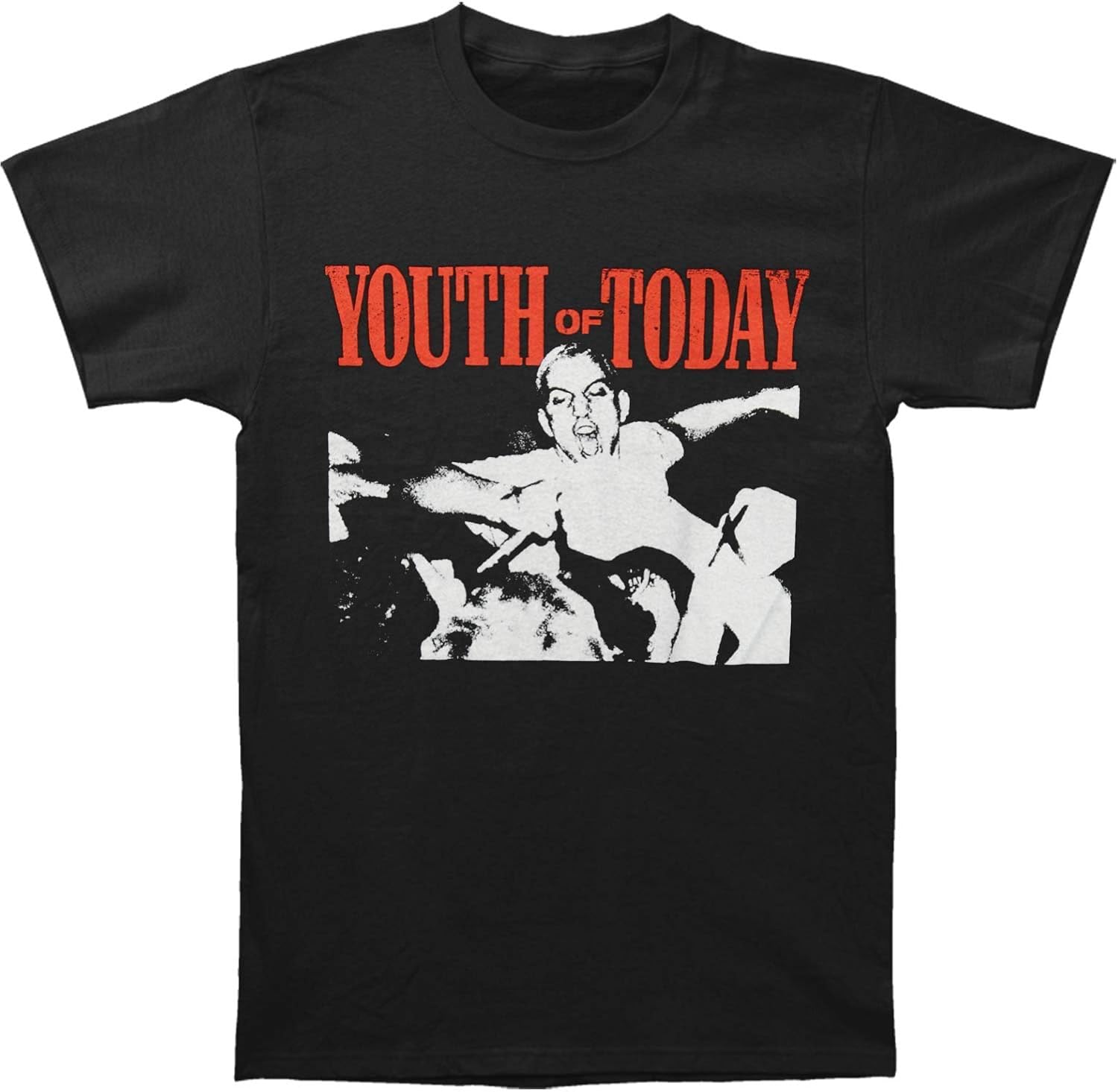 Youth Of Today Men's Photo TShirt Small Black Clothing