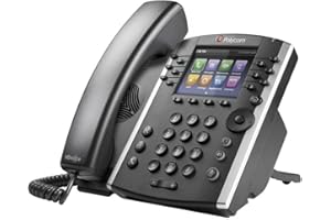 Polycom 2200-46162-025 VVX 410 12-Line IP Phone Gigabit PoE (Power Supply not Included)