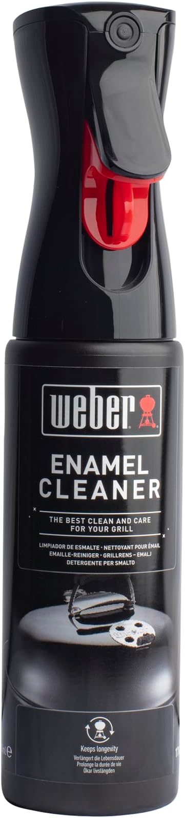 Weber Enamel Cleaner BBQ Cleaning Spray 300 ml for Enamel Surfaces