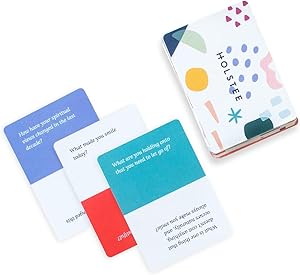 Holstee Reflection Cards - A Deck of 100+ Questions to Spark Meaningful Connections and Conversations