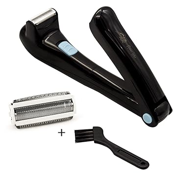 Body Electric Back Shaver For Men With 2 Blade Heads
