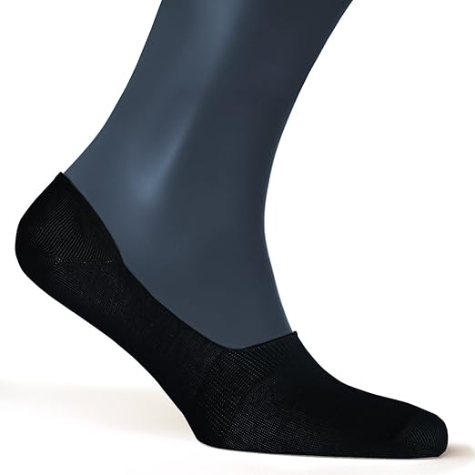 ALL ABOUT SOCKS 5er Pack Füßlinge Herren | Unsichtbare + Rutschfeste Sneakersocken | kurze Sneaker Socken Herren | Füsslinge 