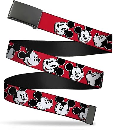 Buckle-Down Web Belt Mickey Mouse 1.25