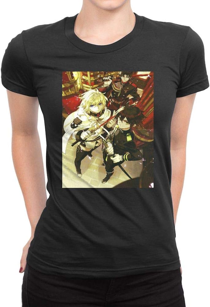 GOOD COME FROM Women's Owari No Seraph 2 Short Sleeve T Shirt