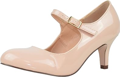 retro mary jane heels