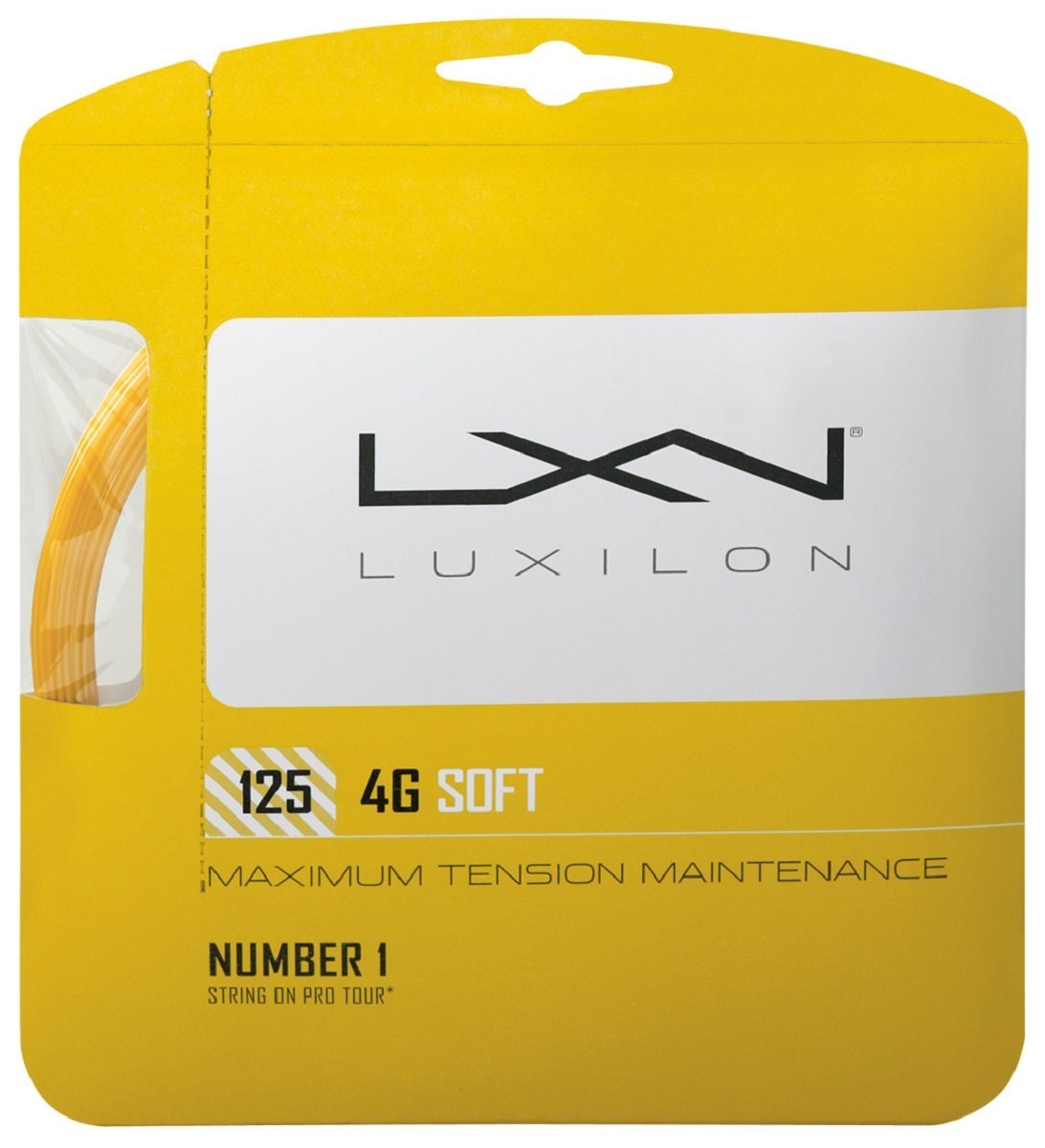 Wilson LUXILON 4G Soft 125 Tennis String Gold 16L Gauge