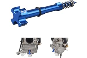 NICECNC Blue Carburetor Adjustment Idle Screw Aire/Fuel Mixture Compatible with FCR Carburetors Compatible with Yamaha WR250F