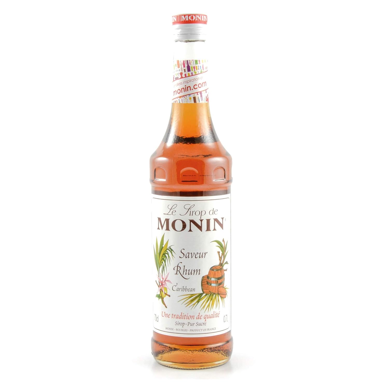 Monin Sirup Rum "Caribbean", 0,7L 1er Pack Amazon.de Lebensmittel