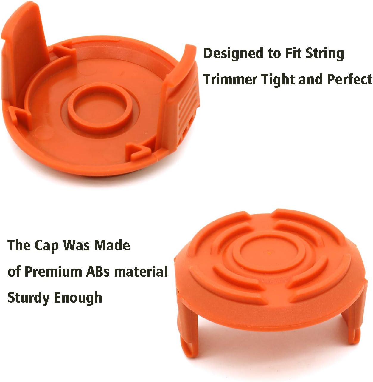 TIOIT Wa0010 Replacement Trimmer Spool line for Worx WG154 WG163 WG180 WG175 WG155 String Trimmer Weed Eater, Weed Wacker Spool Replacement Parts 10ft 0.065 ”Trimmer Line Refills (9 Spool 1 Cap) : Garden & Outdoor