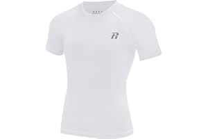 Runhit Boys Compression Shirt Short Sleeve Youth Basketball Undershirt Kids Quick Dry Athletic Base Layer T-Shirt