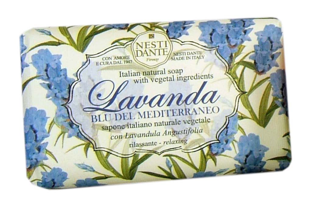 NESTI DANTE Lavanda, Blu del Mediterraneo Soap 150 g (Single)