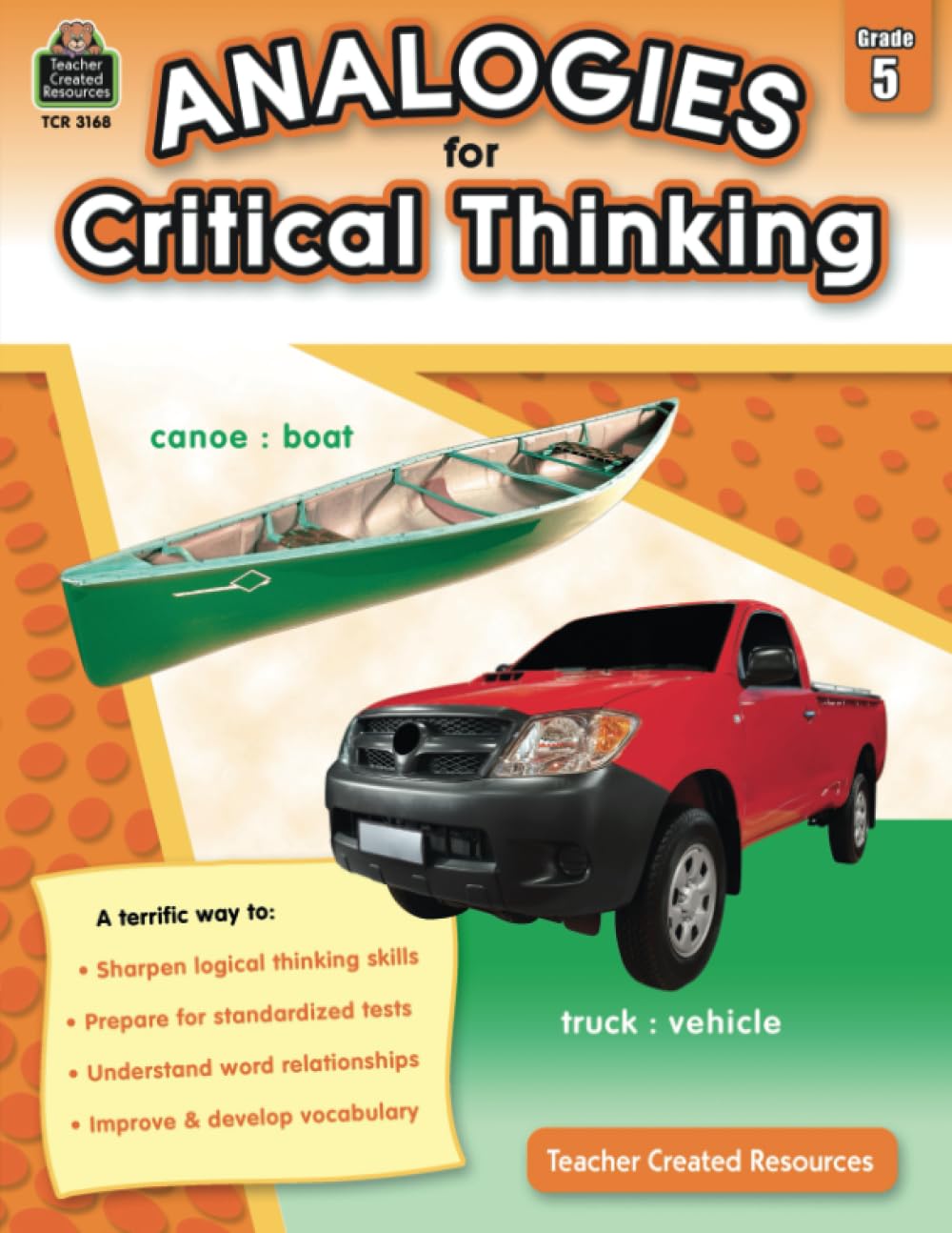 Photo 1 of Analogies for Critical Thinking, Grade 5 from Teacher Created Resources
