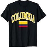 Colombia Flag Graphic T-Shirt