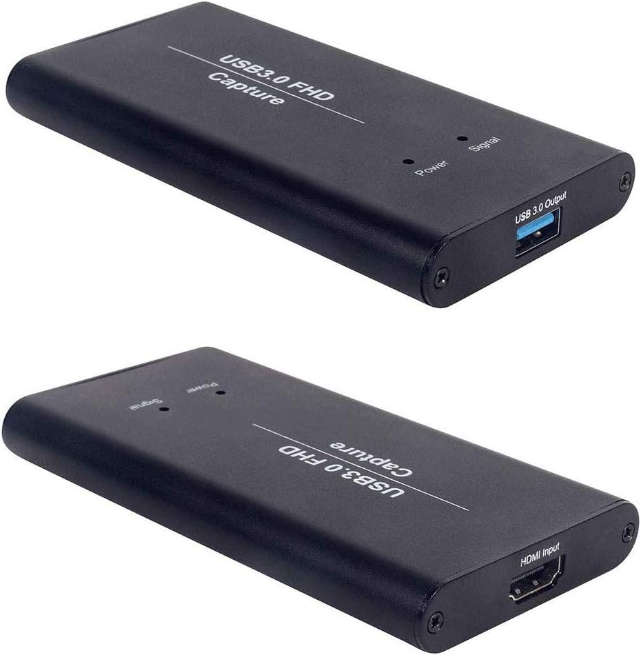 Usb 3 0 Hdmi Game Capture Karte 1080p 60fps Video Capture Device Card Converters Game Streaming Live Stream Broadcast Fur Windows Linux Os X Systeme Hdmi Hd Video Capture 4 Ports