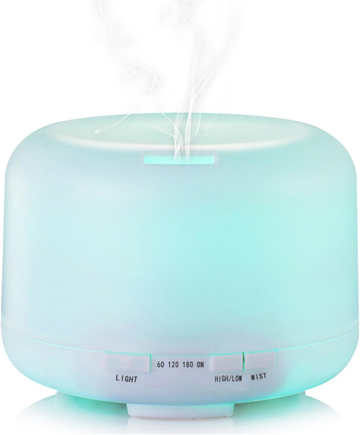 Amazon Com Aromatherapy Essential Oil Diffuser 500ml Aroma Diffuser Ultrasonic Aromatherapy Machine Air Humidifier Mistener Atomizer Led 7 Color Changing Automaticlly Us Plug Kitchen Dining
