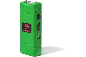 VIPERTEK VTS-881 Micro Stun Gun for Self Defense Rechargeable with LED Flashlight